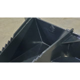 Glacier Attachments Stump Bucket for Skid Steers
