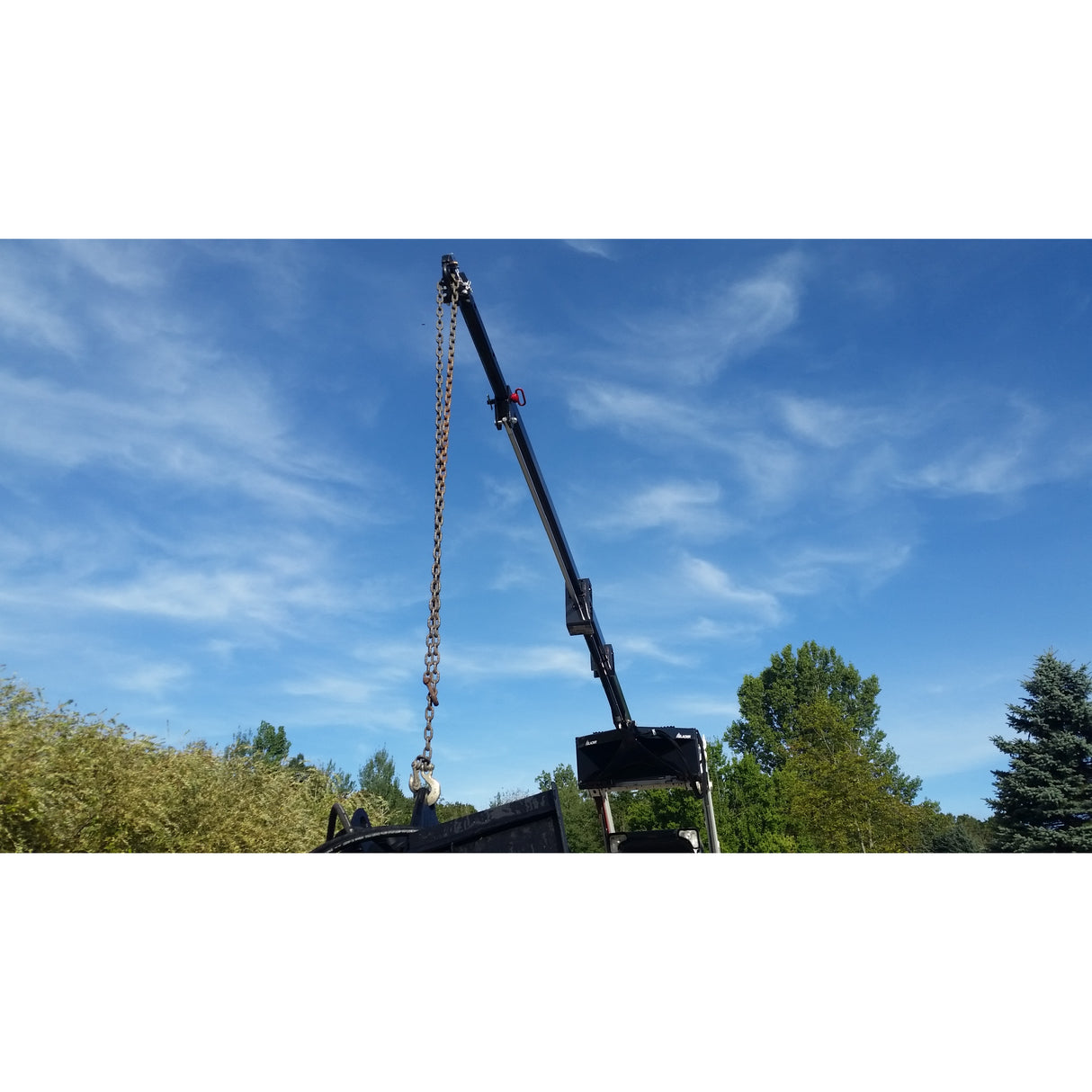 Glacier Attachments Extendable Truss Boom (20 ft) for Skid Steers Handle: glacier-truss-boom
