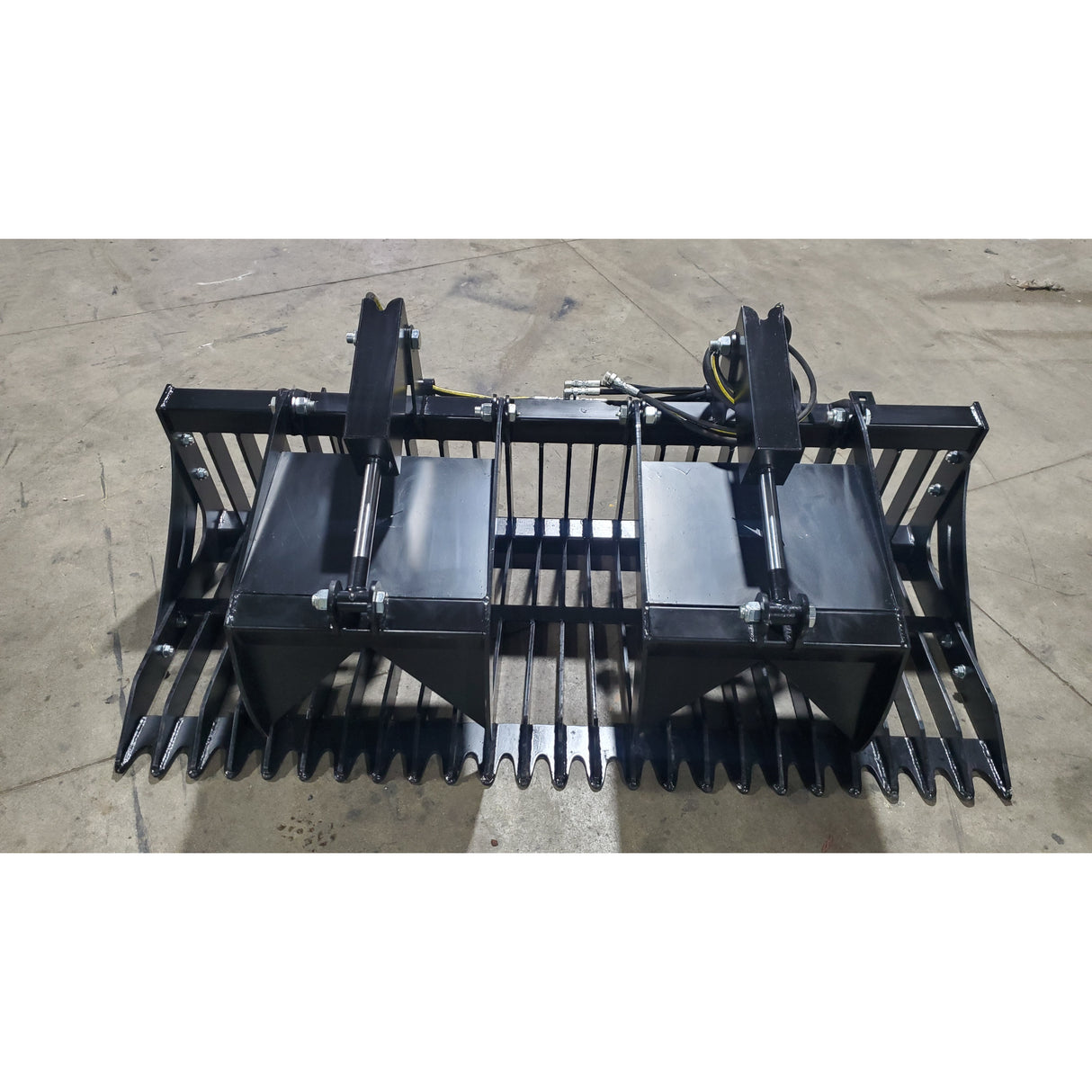 Glacier Attachments Rock/Brush Grapple for Skid Steers