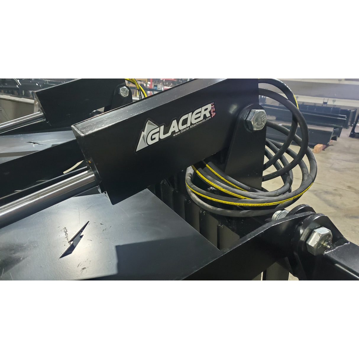 Glacier Attachments Rock/Brush Grapple for Skid Steers