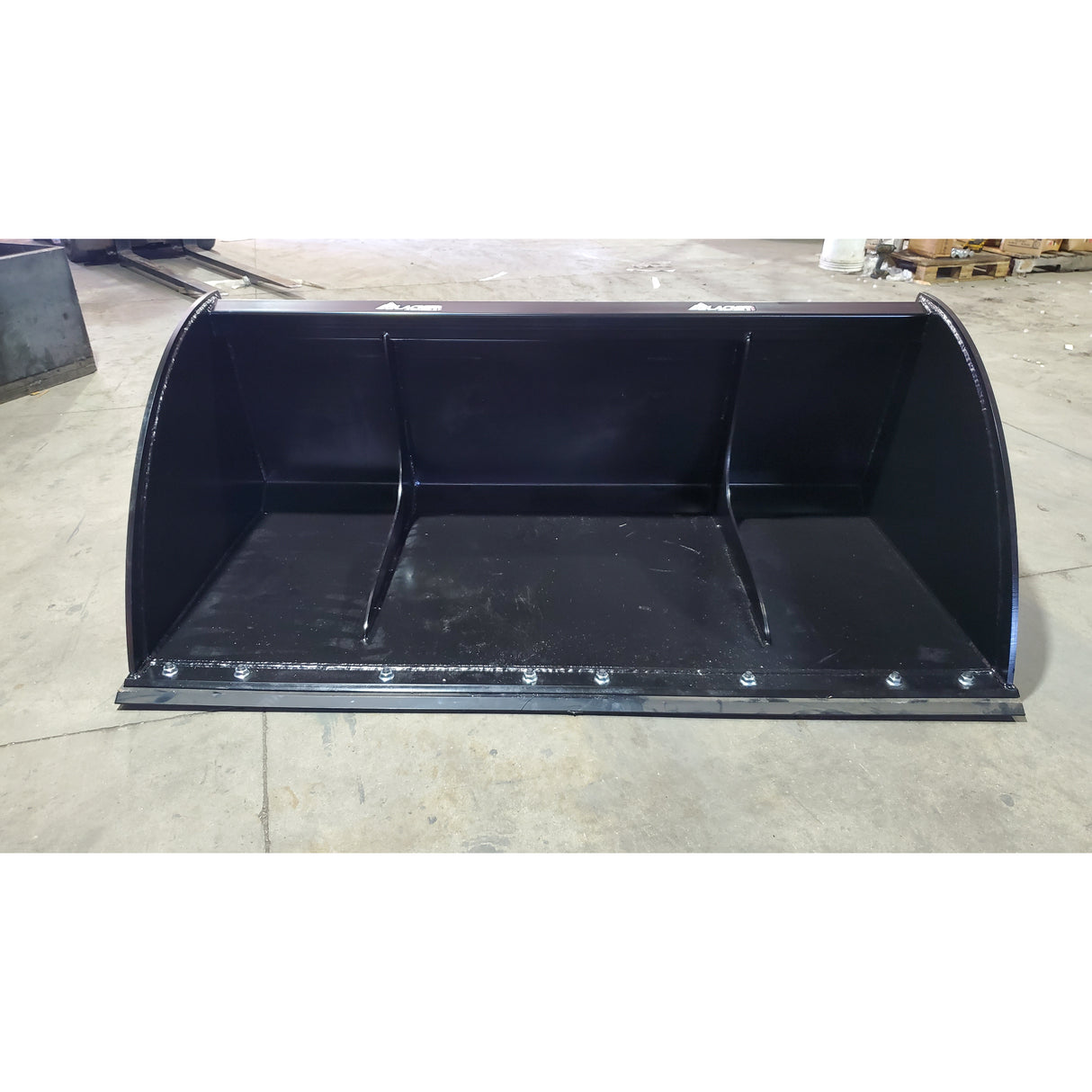 Glacier Attachments Extreme High Capacity Material Bucket for Skid Steers & Telehandlers