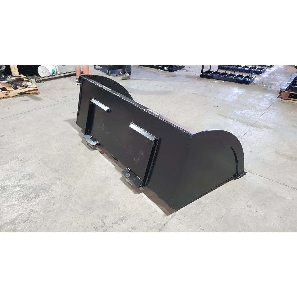 Glacier Attachments Extreme High Capacity Material Bucket for Skid Steers & Telehandlers