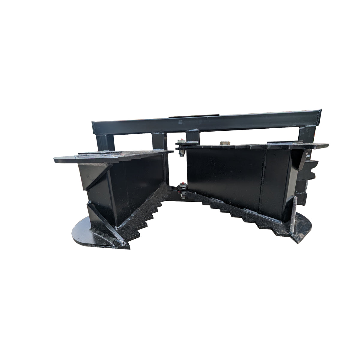 Glacier Attachments Tree/Post Puller for Skid Steers
