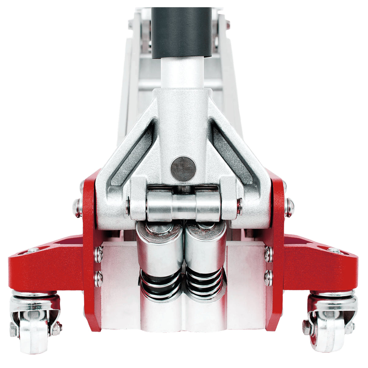 AFF 2-Ton Anodized Aluminum Floor Jack with Twin Hydraulic System