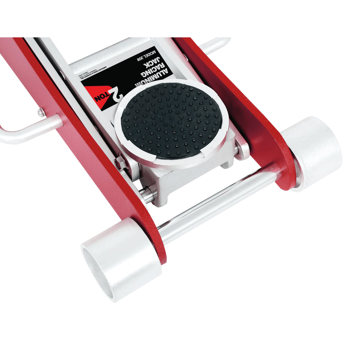 AFF 2-Ton Anodized Aluminum Floor Jack with Twin Hydraulic System