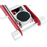 AFF 2-Ton Anodized Aluminum Floor Jack with Twin Hydraulic System