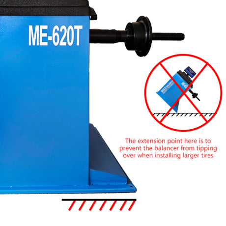 M&E ME-B620 Wheel Balancer