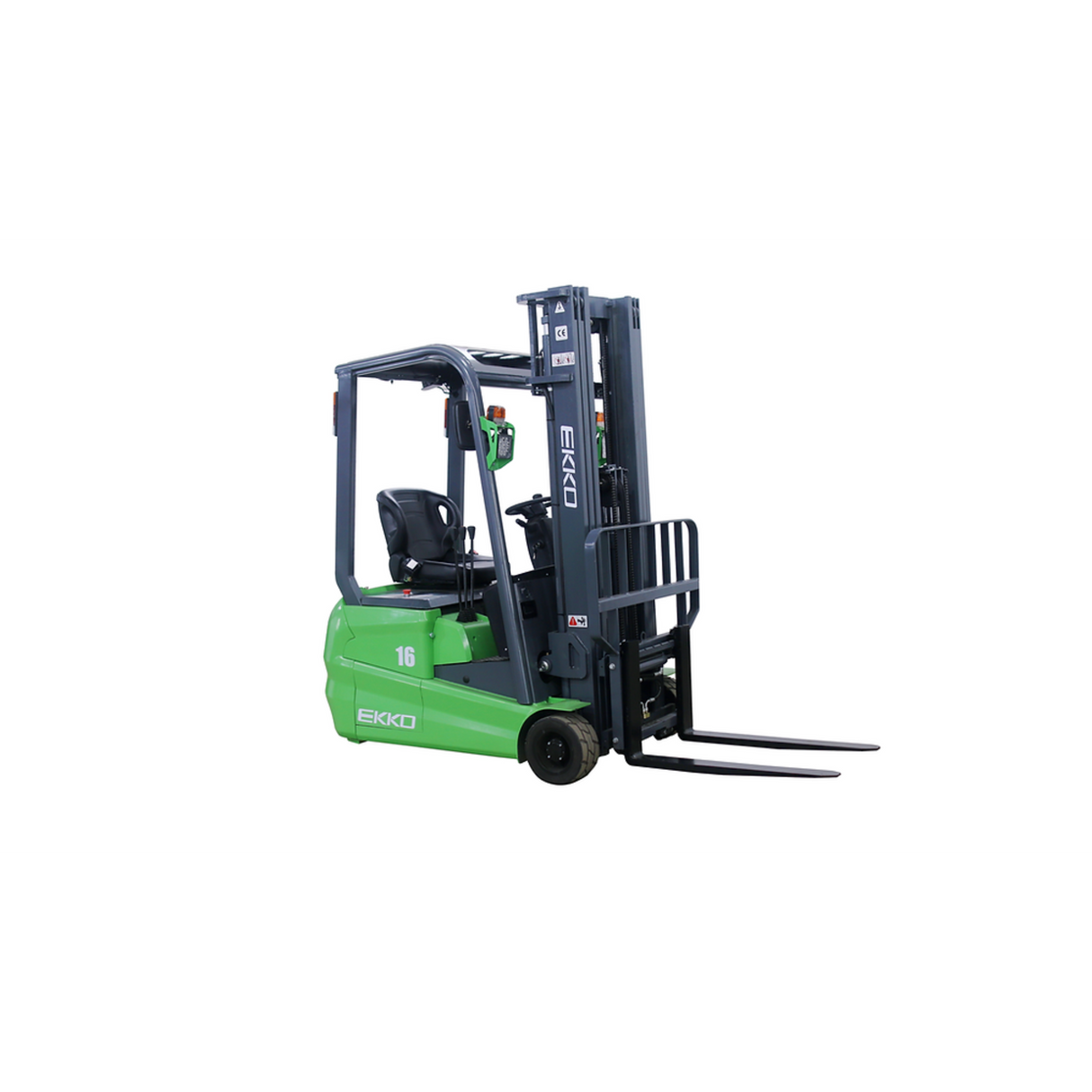 EKKO EK16A-189Li 3,500 lbs 189" Lift 3-Wheel Lithium Forklift