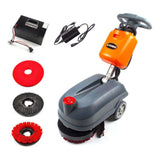 Sunmax RT15+ 14" Compact Walk-Behind Floor Scrubber, Heavy Duty Brush, 14500 sqft/h, Lithium battery