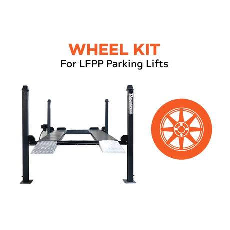 Daytona LFPP-WHL Wheel Kit — Heavy-Duty Caster Kit for Daytona Parking Lifts