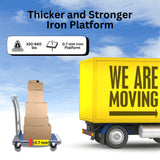 Sunmax PH150/PH300 Platform Hand Truck, 330-660 lbs Capacity