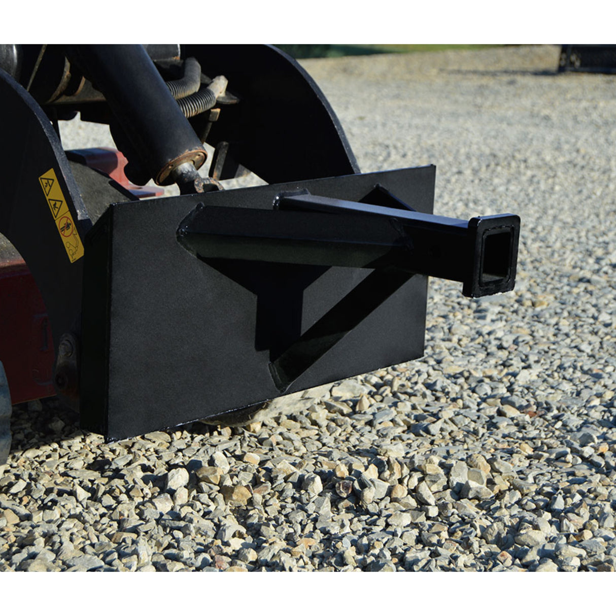Loflin Fabrication Mini Skid Steer Reese Hitch Adapter