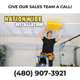 E-Z Garage Storage Tote Slide™ Pro — Overhead Ceiling Storage for 9 to 15 Totes