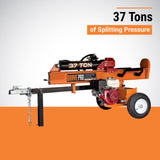 Brave 37-Ton Tow-Behind Log Splitter Honda GX270 Gas