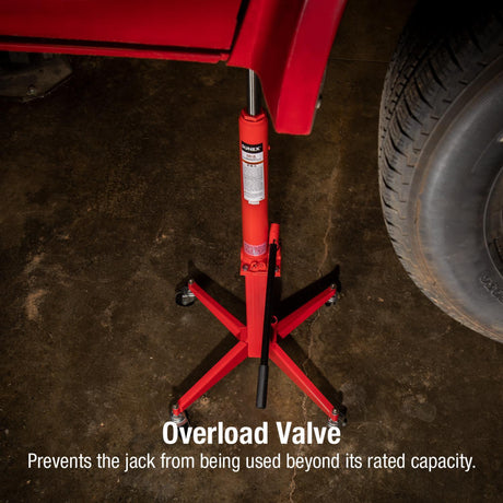 SUNEX 700 lb Heavy-Duty Pedestal Telescopic Transmission Jack