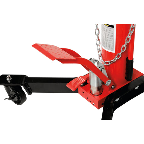 AFF 1,100-lb Air/Hydraulic Telescoping Transmission Jack with Double-Pump System
