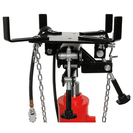 AFF 1,100-lb Air/Hydraulic Telescoping Transmission Jack with Double-Pump System