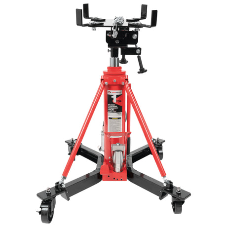 AFF 2,000-lb Air/Hydraulic Telescoping Transmission Jack with Double-Pump System