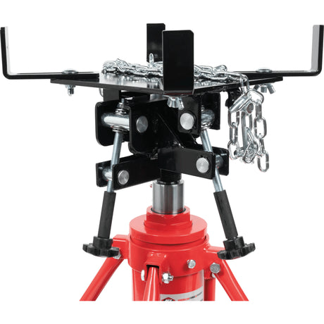 AFF 2,000-lb Air/Hydraulic Telescoping Transmission Jack with Double-Pump System