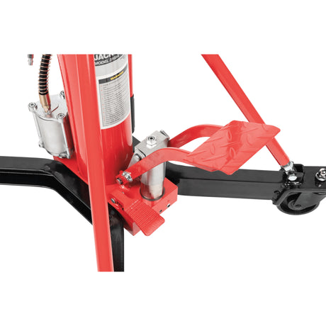 AFF 2,000-lb Air/Hydraulic Telescoping Transmission Jack with Double-Pump System