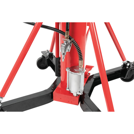 AFF 2,000-lb Air/Hydraulic Telescoping Transmission Jack with Double-Pump System