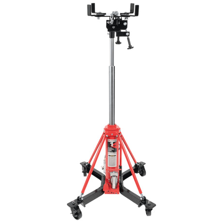 AFF 2,000-lb Air/Hydraulic Telescoping Transmission Jack with Double-Pump System