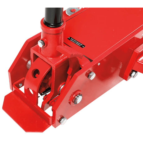 AFF 10-Ton Long-Chassis Manual Hydraulic Service Jack with Foot-Operated Pump