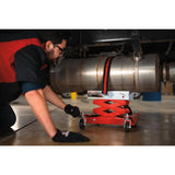 AFF 450-lb Light-Duty Transmission Jack with Adjustable Saddle & Safety Strap