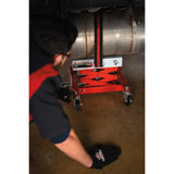 AFF 450-lb Light-Duty Transmission Jack with Adjustable Saddle & Safety Strap