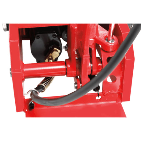 AFF 20-Ton Air/Hydraulic Long-Chassis Service Jack with Foot-Operated Pump