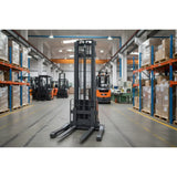 GNT G33EA Semi-Electric Straddle Stacker