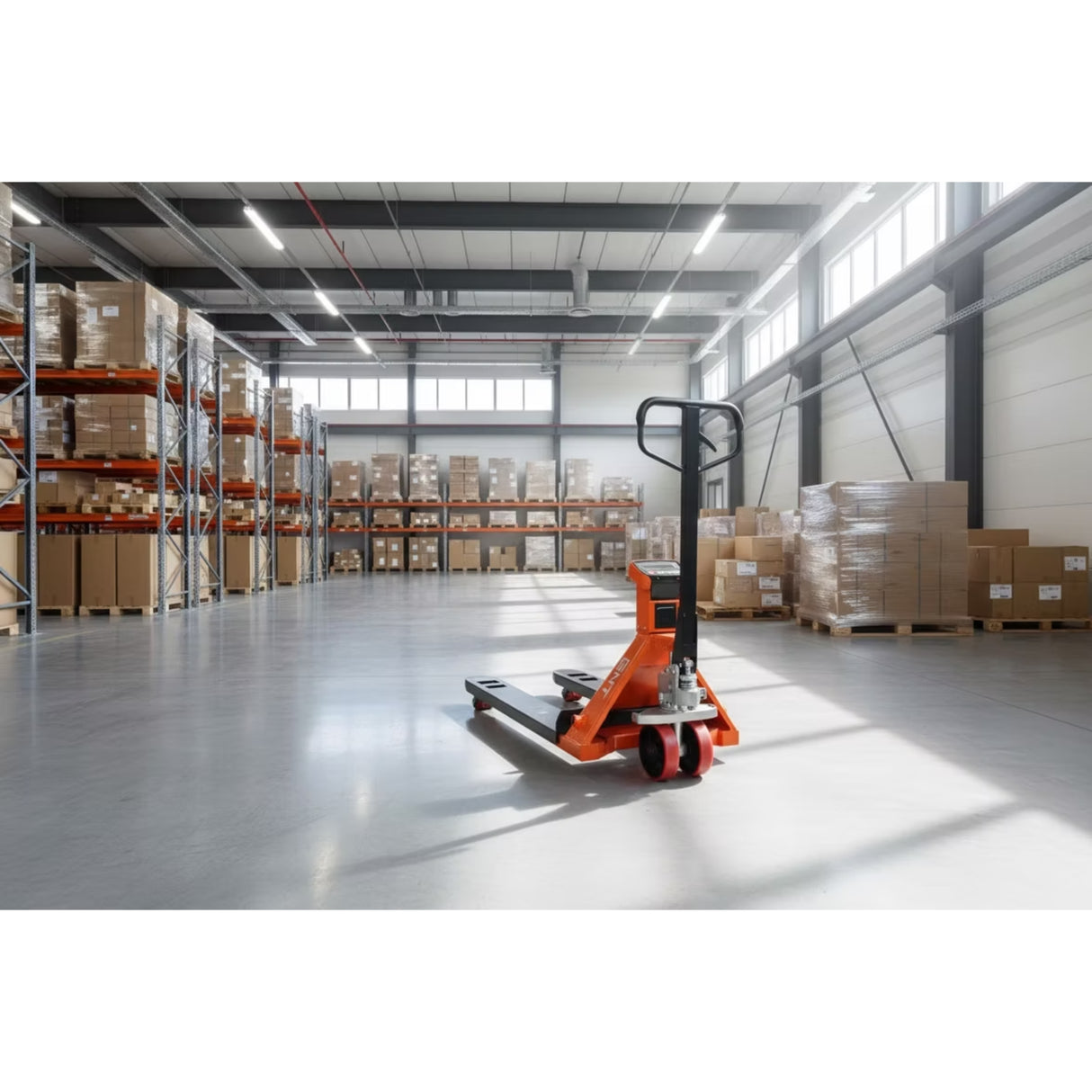 GNT G55WL Manual Pallet Jack with Scale & Printer