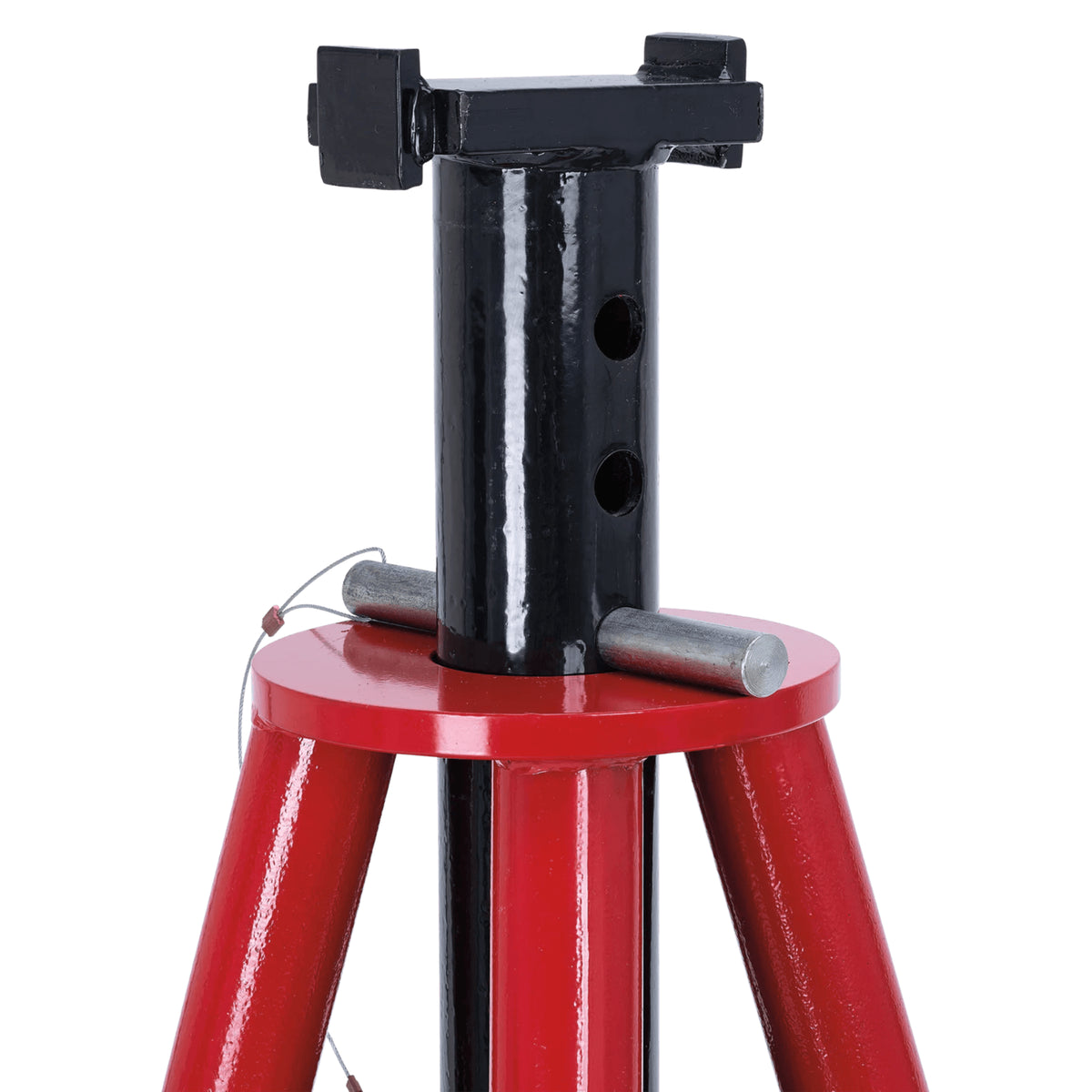 AFF 10-Ton Pin-Style Truck Jack Stand Set, Pair with Tethered Adjustment Pin