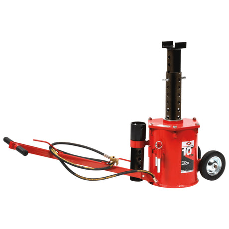 AFF 10-Ton Air Lift Jack, 200 PSI with Extension Tubes and Removable T-Handle