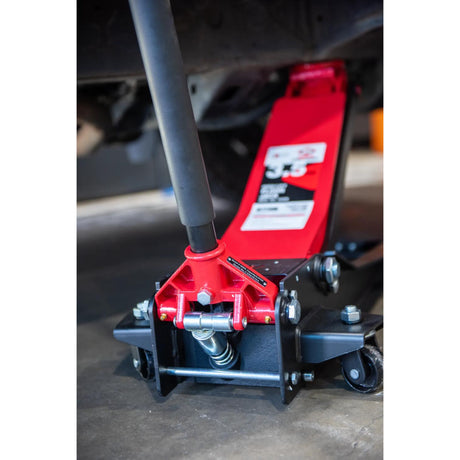 AFF 3.5-Ton High-Lift Floor Jack with 2-Piece Handle & Lightning Hydraulics
