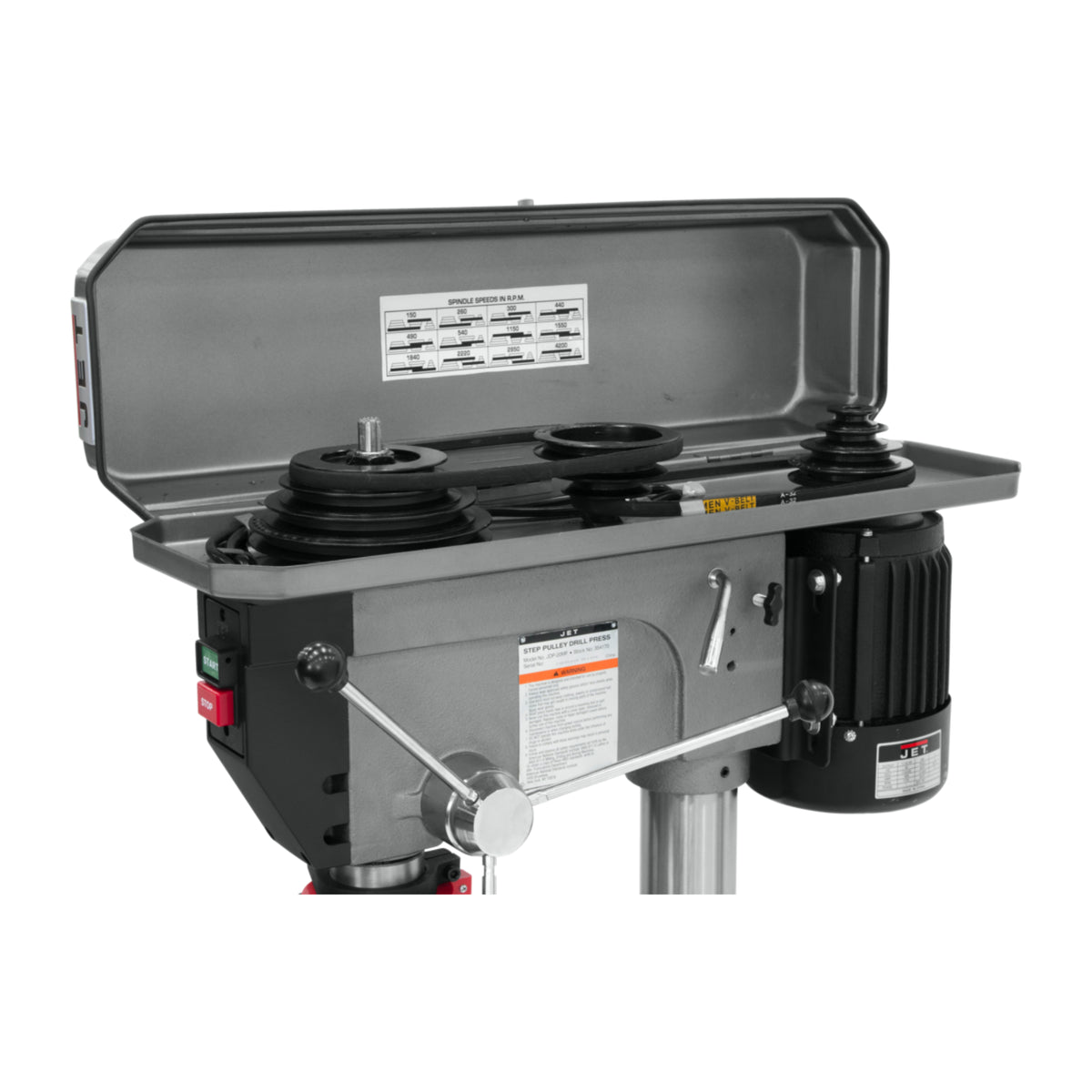 JET JDP-20MF 20" Floor Drill Press, 115/230V 1Ph