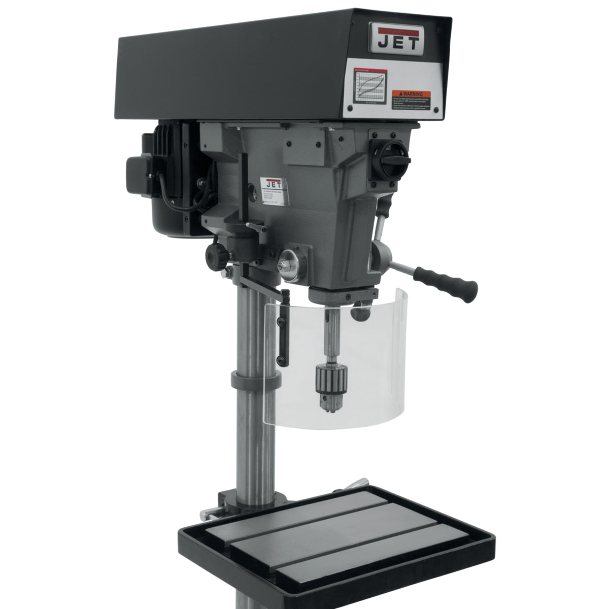 JET J-A3816 15" 6-Speed Floor Drill Press, 115/230V 1Ph