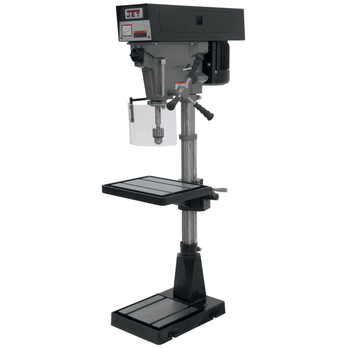 JET J-A3816 15" 6-Speed Floor Drill Press, 115/230V 1Ph
