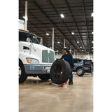 AFF 450-lb Truck Wheel Dolly with Pivoting Rollers & Bent Handle