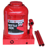 AFF 50-Ton Super-Duty Manual Bottle Jack with Forged Base & Oil Bypass
