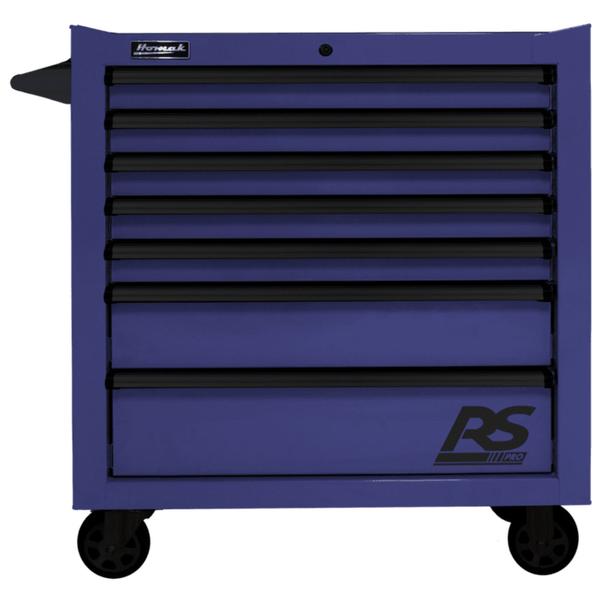 Homak RS Pro 36" Rolling Cabinet — 7 Drawer