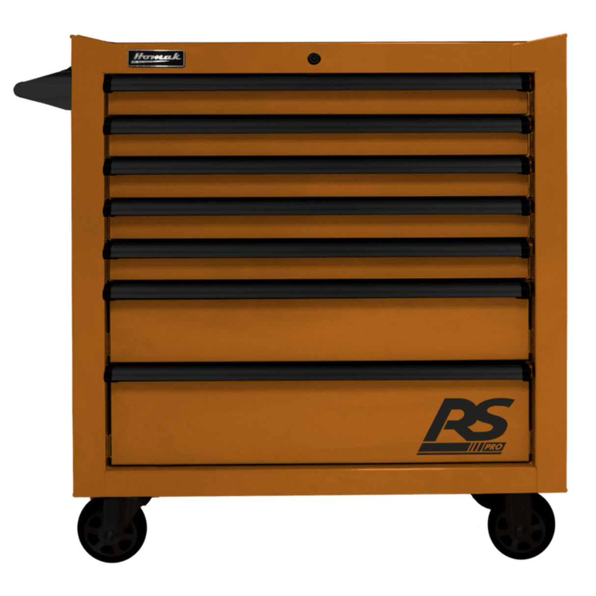 Homak RS Pro 36" Rolling Cabinet — 7 Drawer