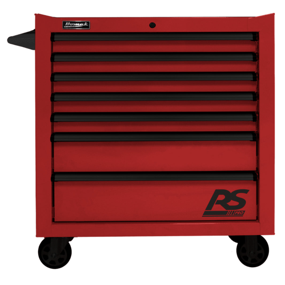 Homak RS Pro 36" Rolling Cabinet — 7 Drawer