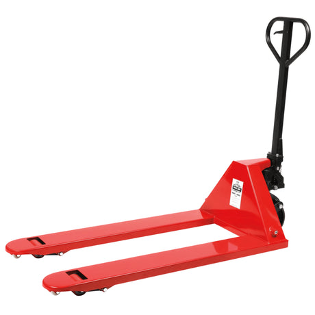 AFF 5,500-lb Heavy-Duty Pallet Jack with 27" x 48" Forks and 180° Steering