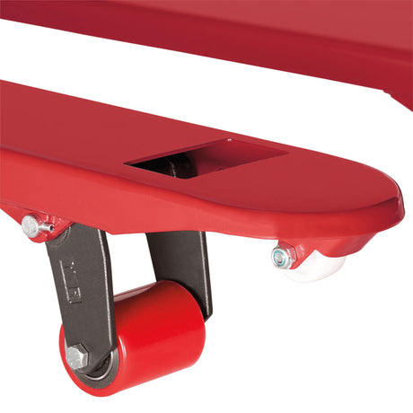 AFF 5,500-lb Heavy-Duty Pallet Jack with 27" x 48" Forks and 180° Steering