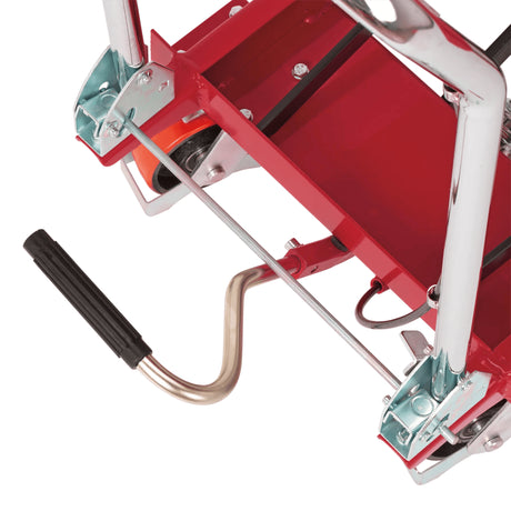 AFF 1,100-lb Hydraulic Scissor Table Cart, 11"-36" with Foot Pedal