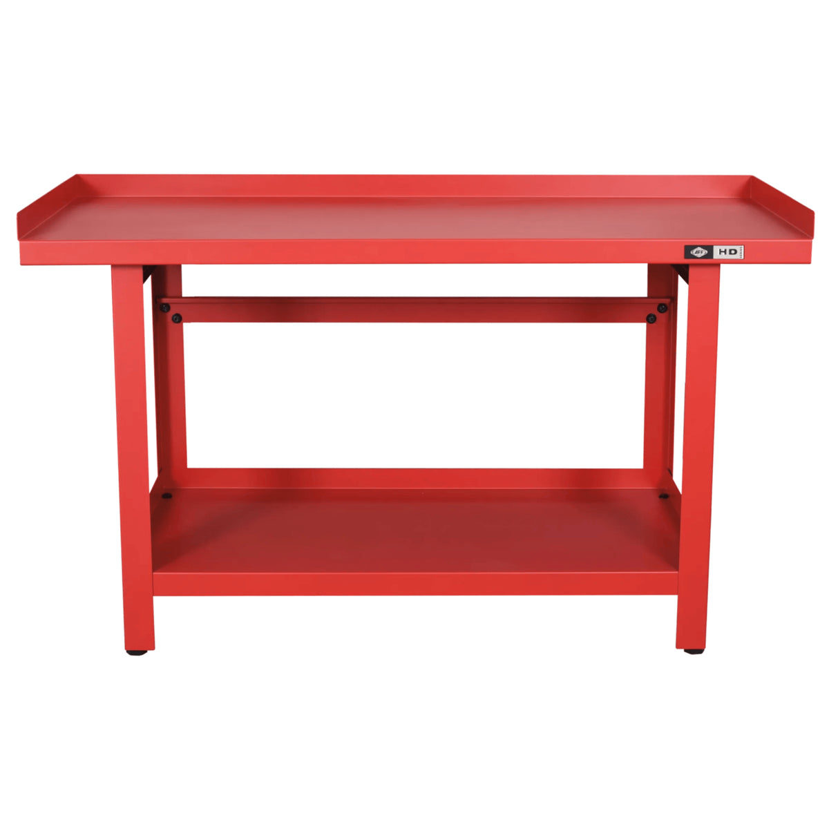 AFF 61" x 25" Heavy-Gauge Steel Workbench with Storage Shelf, 1,300-lb Capacity