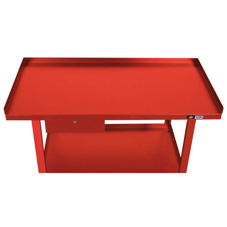 AFF 61" x 31" Heavy-Gauge Steel Workbench with Drawer & Shelf, 1,300-lb Capacity