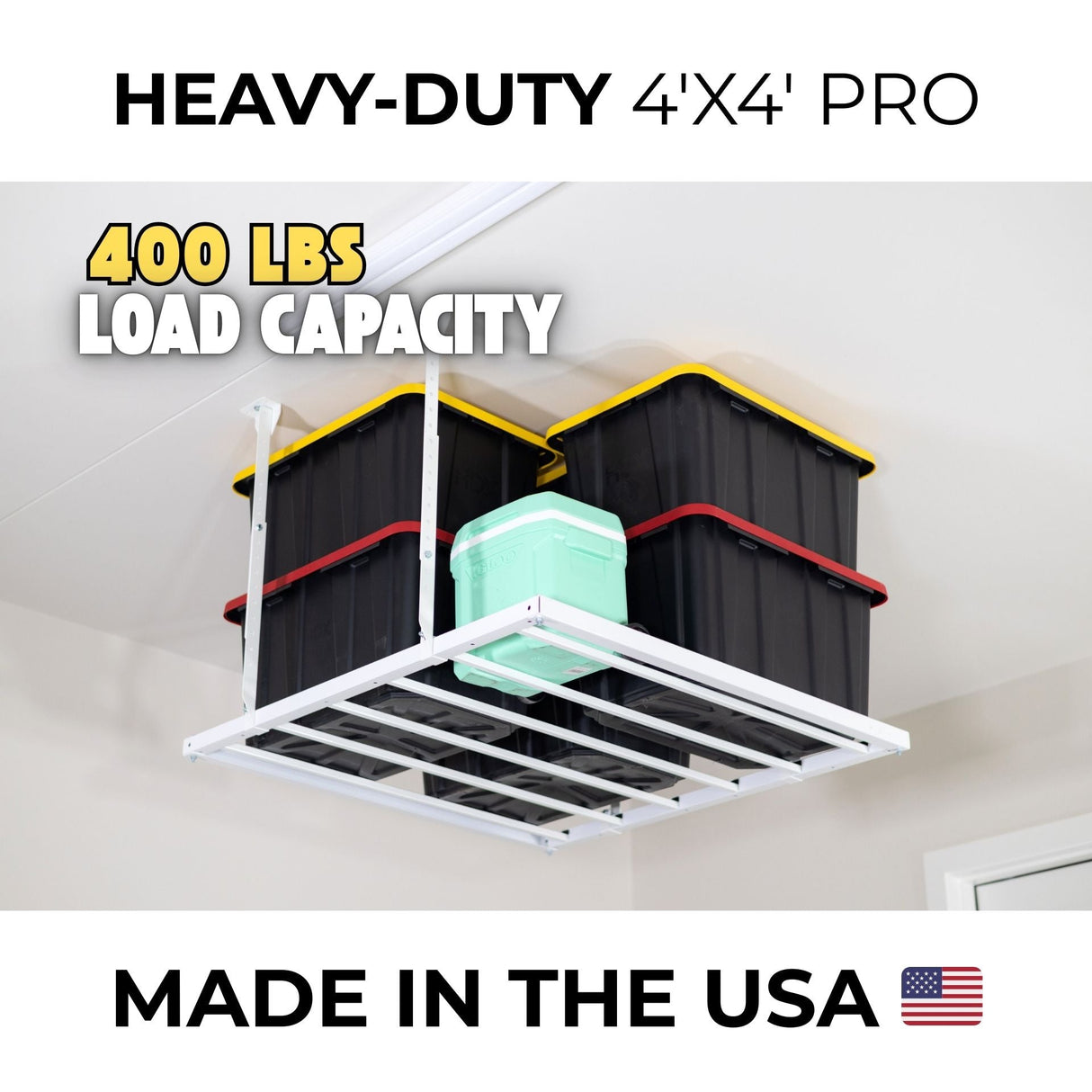 E-Z Garage Storage 4'X4' Heavy-Duty Pro
