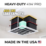 E-Z Garage Storage 4'X4' Heavy-Duty Pro